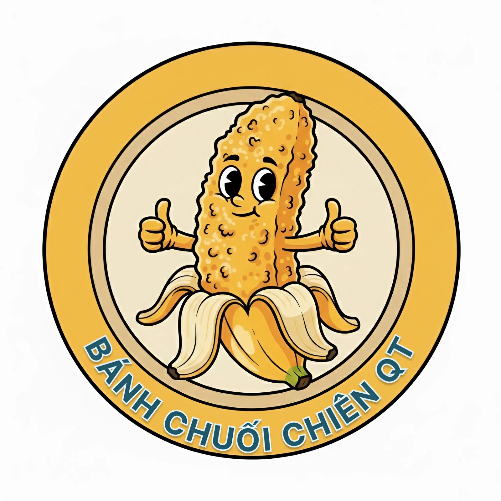 Logo Bánh Chuối QT